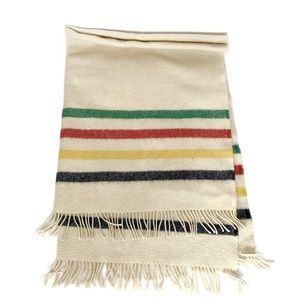 HUDSON’S BAY Caribou Multistripe Throw Blanket
